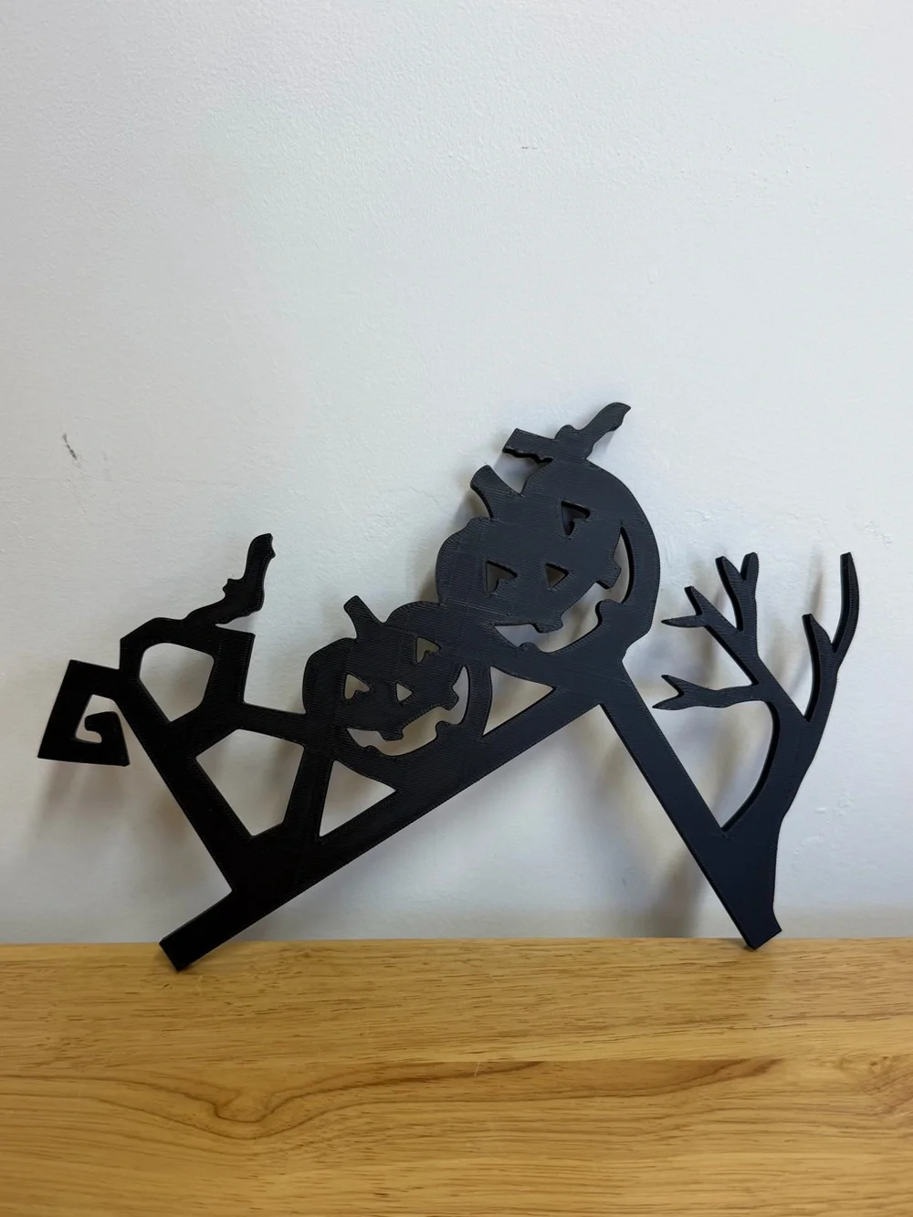 Spooky Jack-O'-Lantern Wall Accent - Unbranded 3D printed
